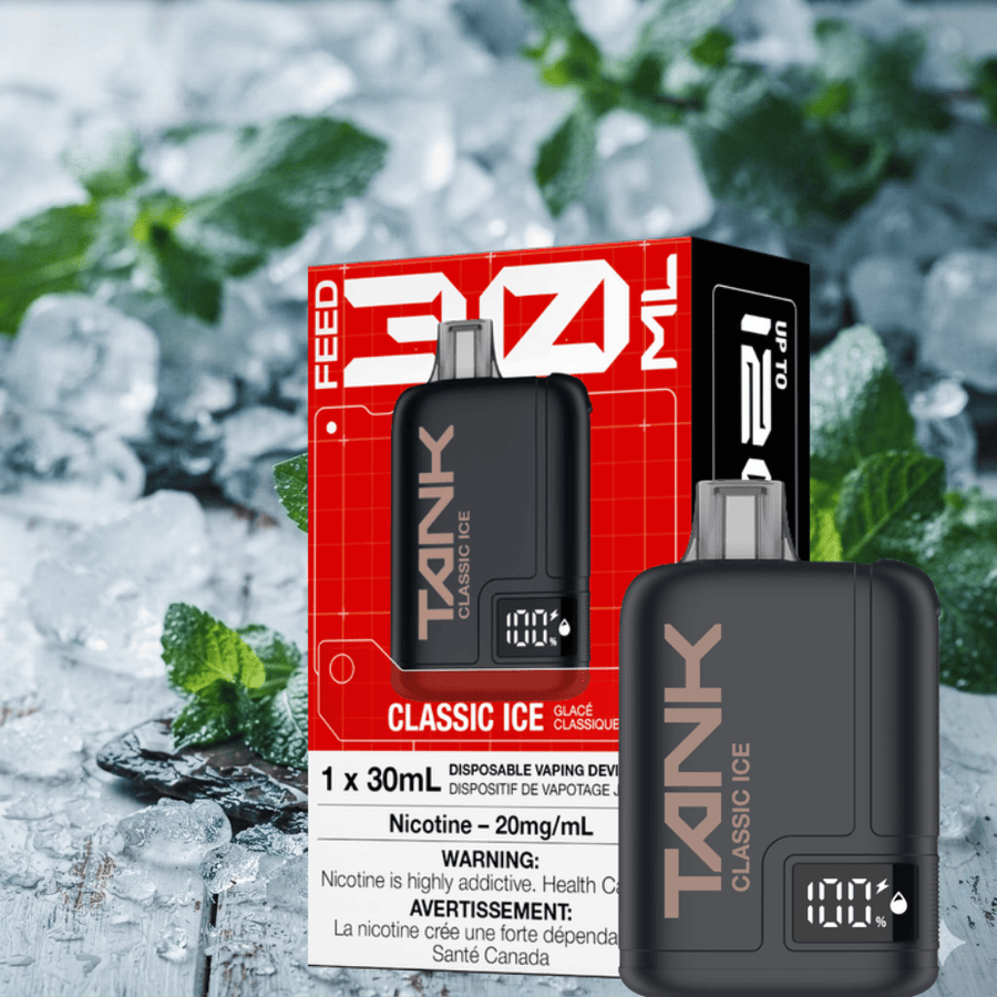 Feed Tank 120k Disposable Vape-Classic Ice 120000 Puffs / 20mg Okotoks Vape SuperStore Okotoks Alberta