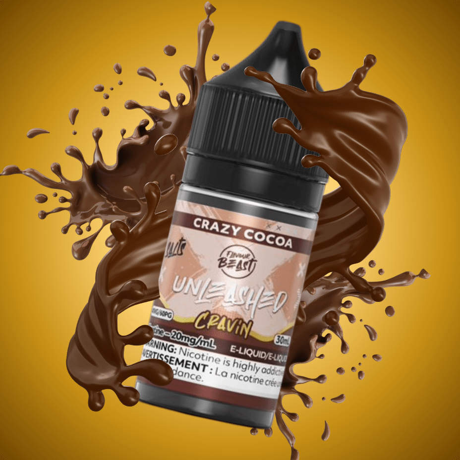 Flavor Beast Unleashed Cravin Salts-Crazy Cocoa 30ml / 20mg Okotoks Vape SuperStore Okotoks Alberta