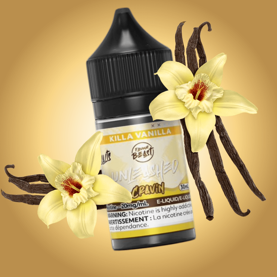 Flavor Beast Unleashed Cravin Salts-Killa Vanilla 30ml / 20mg Okotoks Vape SuperStore Okotoks Alberta