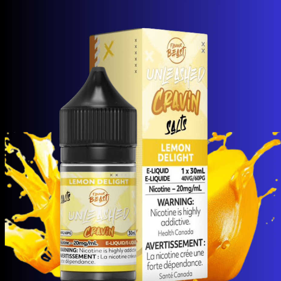 Flavor Beast Unleashed Cravin Salts-Lemon Delight 30ml / 20mg Okotoks Vape SuperStore Okotoks Alberta