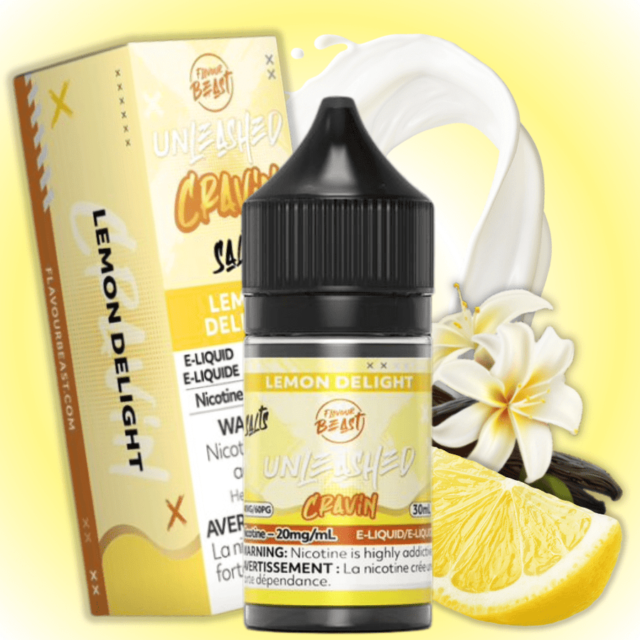 Flavor Beast Unleashed Cravin Salts-Lemon Delight 30ml / 20mg Okotoks Vape SuperStore Okotoks Alberta