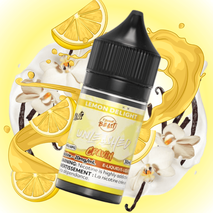 Flavor Beast Unleashed Cravin Salts-Lemon Delight 30ml / 20mg Okotoks Vape SuperStore Okotoks Alberta