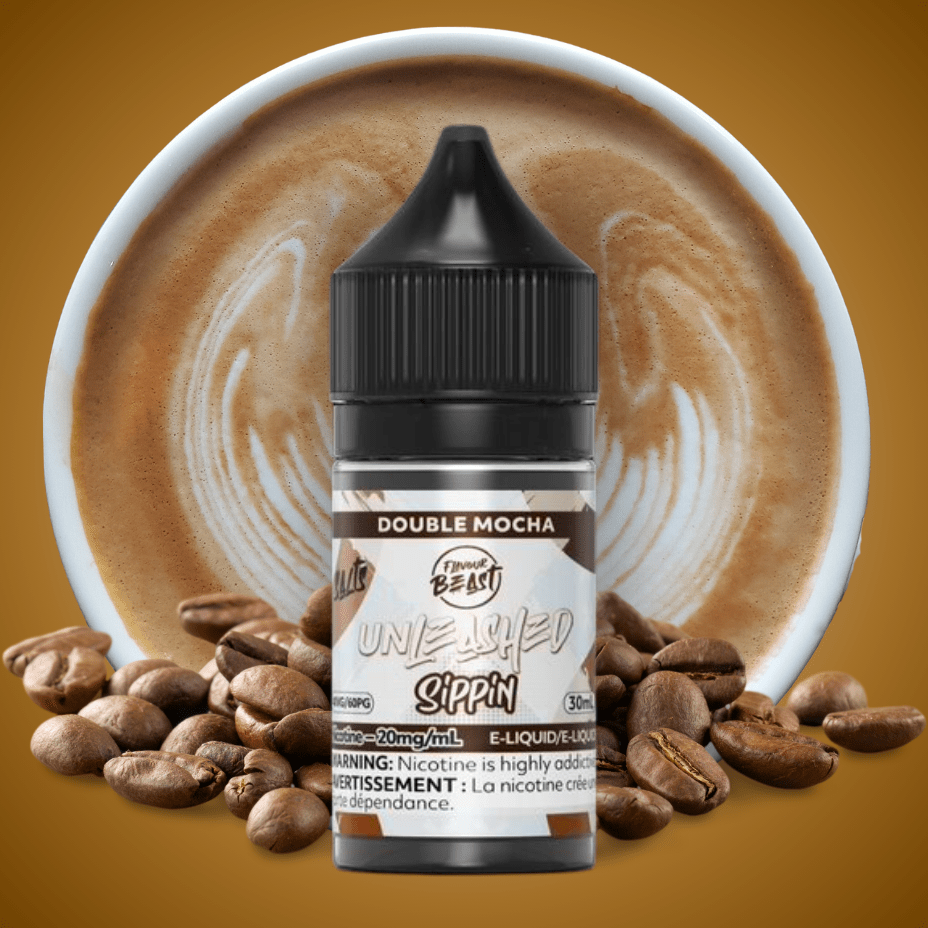 Flavor Beast Unleashed Sippin Salts-Double Mocha 30ml / 20mg Okotoks Vape SuperStore Okotoks Alberta