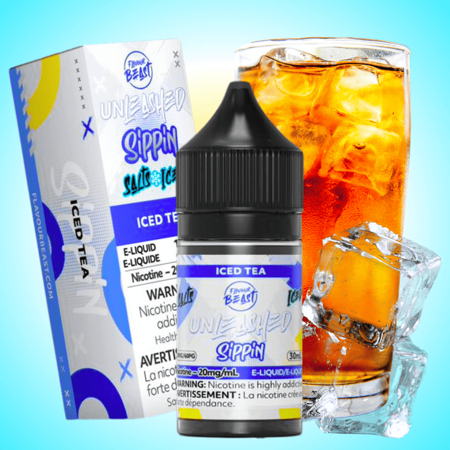 Flavor Beast Unleashed Sippin Salts-Iced Tea 30ml / 20mg Okotoks Vape SuperStore Okotoks Alberta