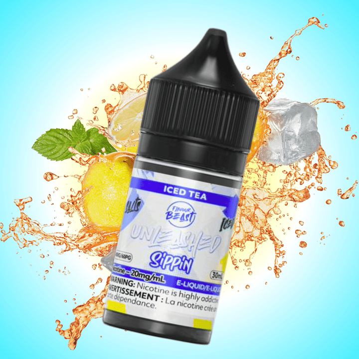 Flavor Beast Unleashed Sippin Salts-Iced Tea 30ml / 20mg Okotoks Vape SuperStore Okotoks Alberta