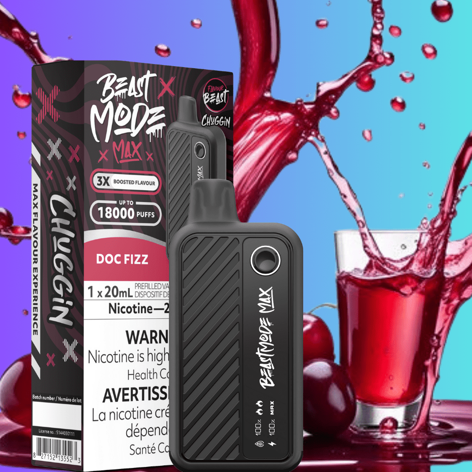 Flavour Beast Beast Mode Max 18k Disposable-Chuggin Doc Fizz 20ml / 18000 Puffs Okotoks Vape SuperStore Okotoks Alberta