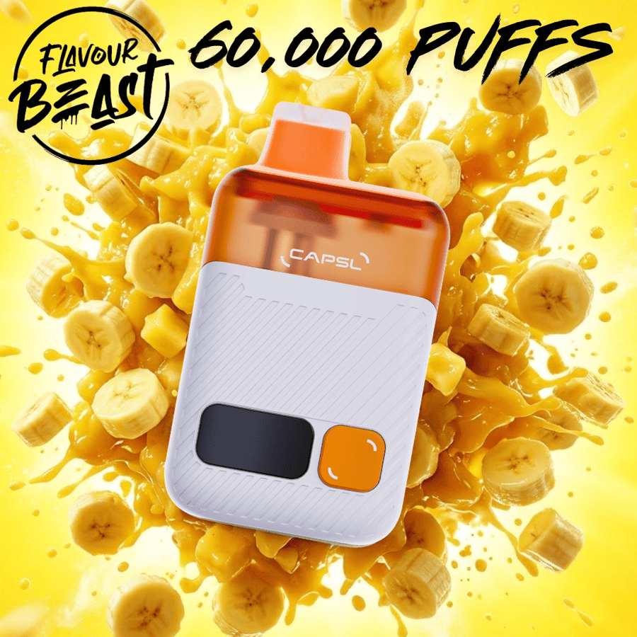 Flavour Beast CAPSL AFX17 60K Disposable Vape-Banana Ice Okotoks Vape SuperStore Okotoks Alberta