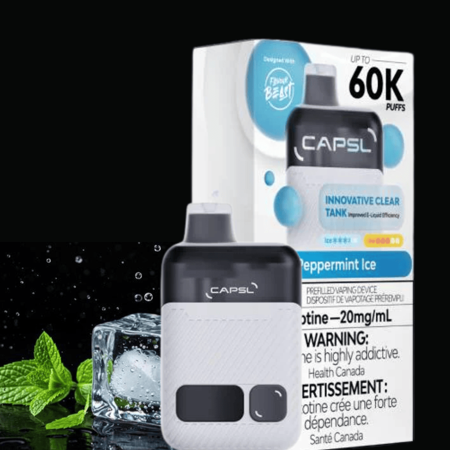 Flavour Beast CAPSL AFX17 60K Disposable Vape-Peppermint Ice Okotoks Vape SuperStore Okotoks Alberta