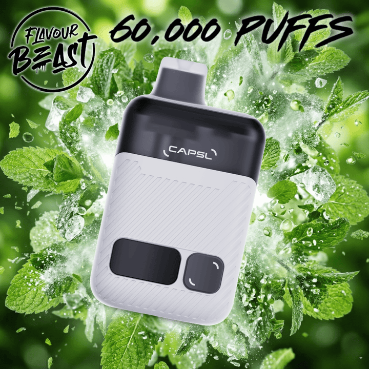 Flavour Beast CAPSL AFX17 60K Disposable Vape-Peppermint Ice Okotoks Vape SuperStore Okotoks Alberta
