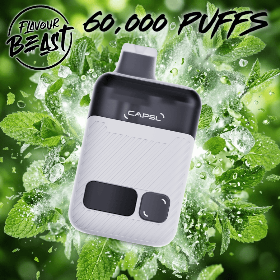 Flavour Beast CAPSL AFX17 60K Disposable Vape-Peppermint Ice Okotoks Vape SuperStore Okotoks Alberta