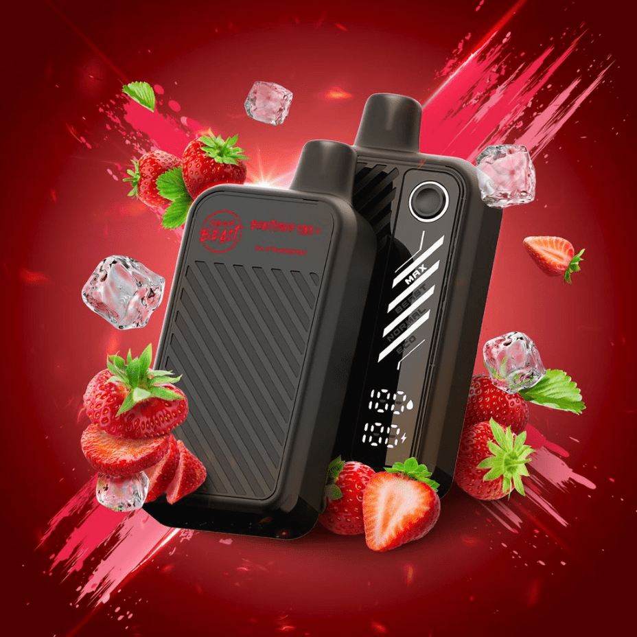 Flavour Beast Max 2 Disposable Vape-Sic Strawberry Iced 50000 Puffs / 20mg Okotoks Vape SuperStore Okotoks Alberta