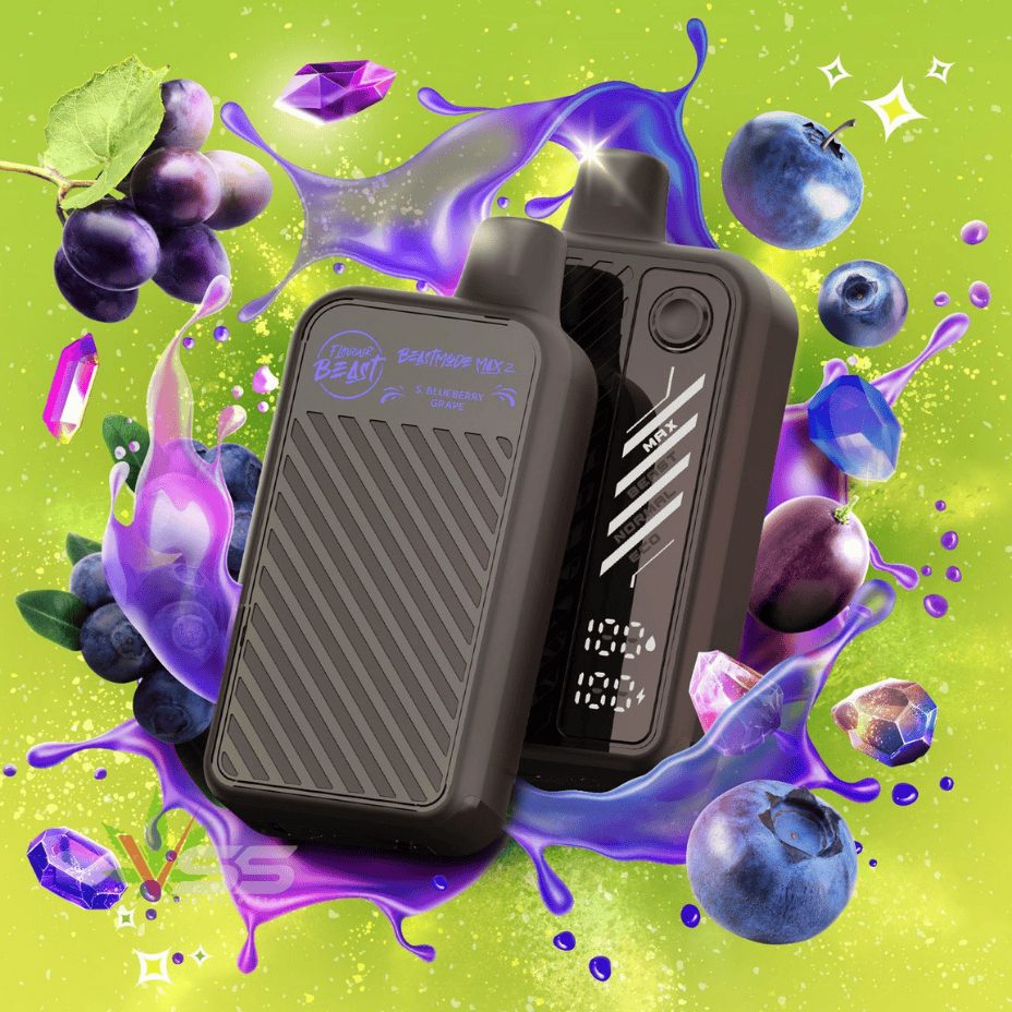 Flavour Beast Mode Max 2 50k Disposable Vape Gushin S. Blueberry Grape Okotoks Vape SuperStore Okotoks Alberta