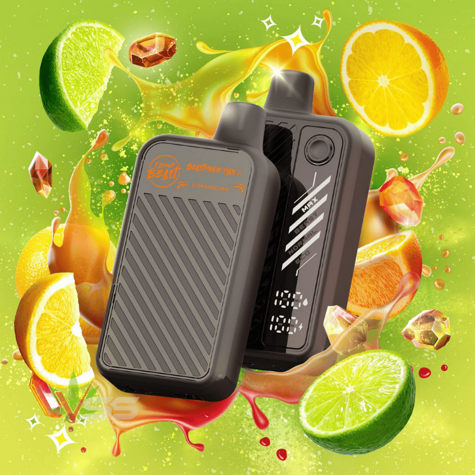 Flavour Beast Mode Max 2 50k Disposable Vape Gushin S. Orange Lime Okotoks Vape SuperStore Okotoks Alberta