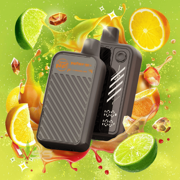 Flavour Beast Mode Max 2 50k Disposable Vape Gushin S. Orange Lime Okotoks Vape SuperStore Okotoks Alberta