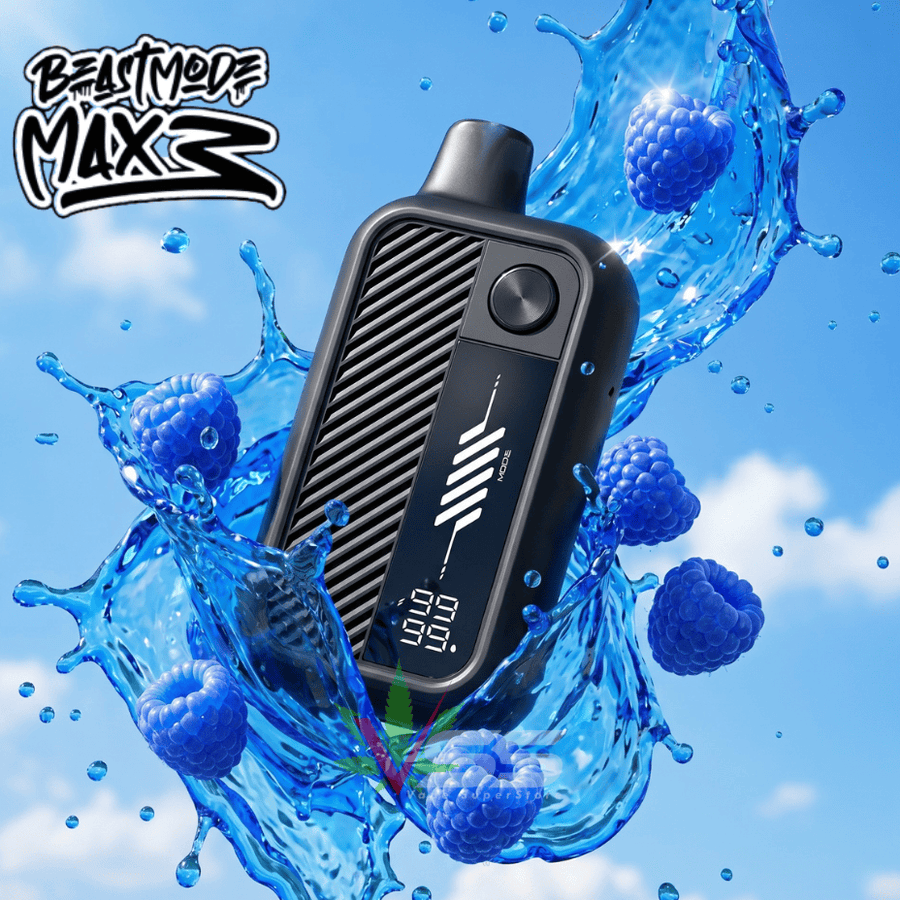Flavour Beast Mode Max 3 60K Disposable Vape - Bomb Blue Razz 20mg / 60000 Puffs Okotoks Vape SuperStore Okotoks Alberta
