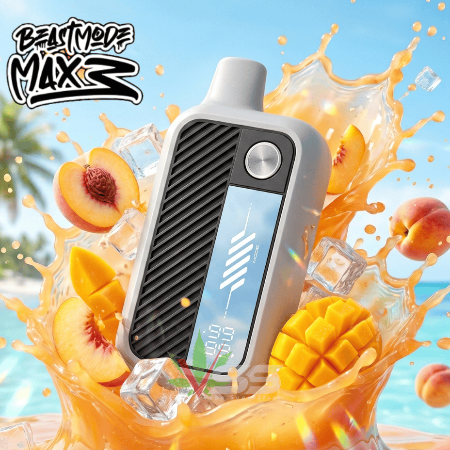 Flavour Beast Mode Max 3 60K Disposable Vape - Epic Peach Mango Ice 20mg / 60000 Puffs Okotoks Vape SuperStore Okotoks Alberta