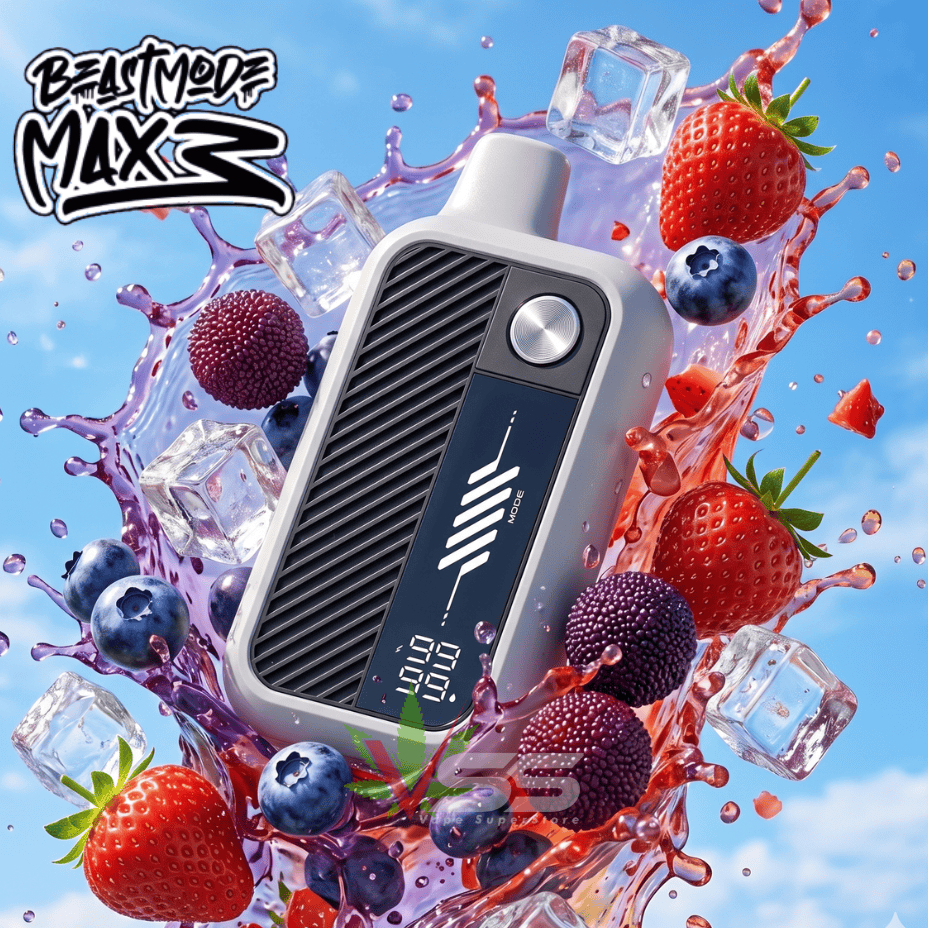 Flavour Beast Mode Max 3 60K Disposable Vape - Epic Sour Berries Ice 20mg / 60000 Puffs Okotoks Vape SuperStore Okotoks Alberta