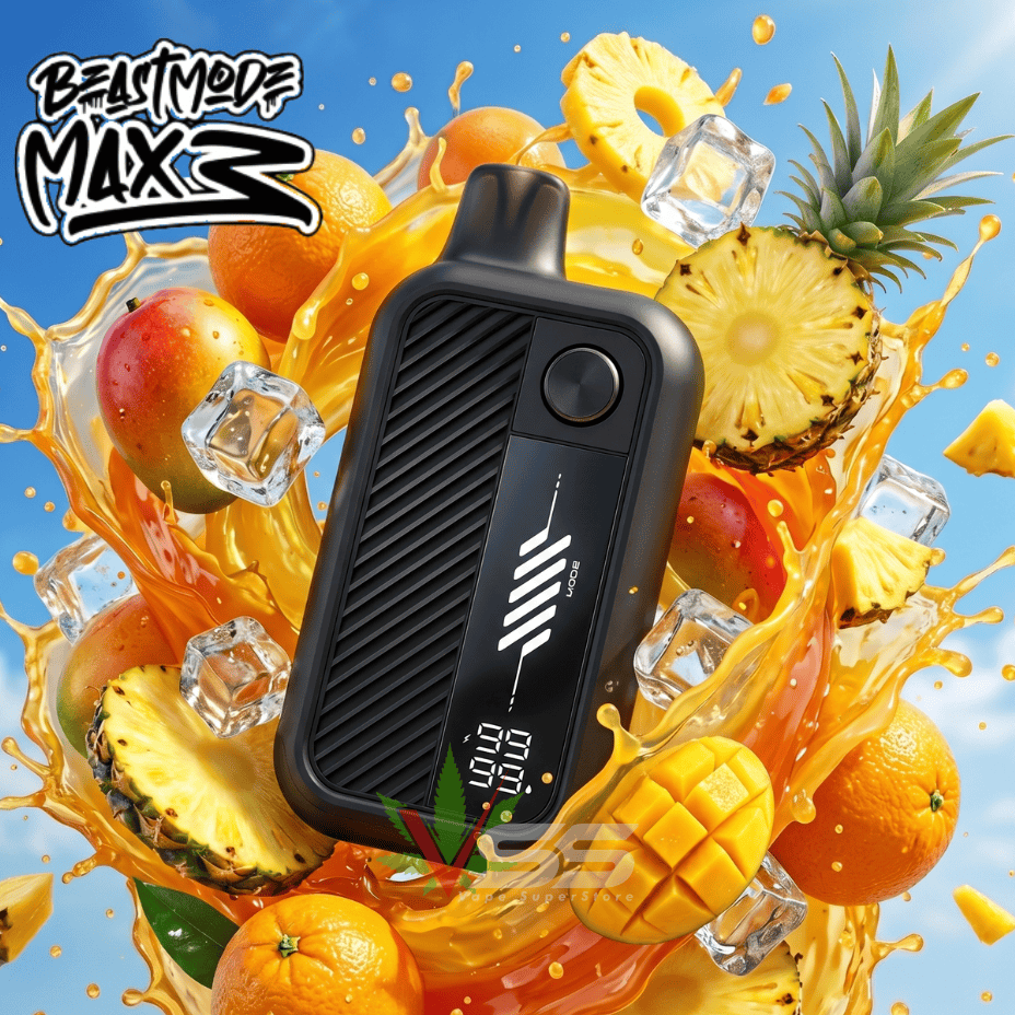 Flavour Beast Mode Max 3 60K Disposable Vape - Twisted Tropical KO Ice 20mg Okotoks Vape SuperStore Okotoks Alberta