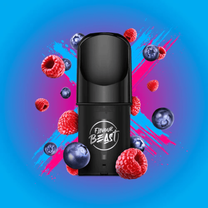 Flavour Beast Pods Bomb Blue Razz (STLTH Compatible) 20mg Okotoks Vape SuperStore Okotoks Alberta