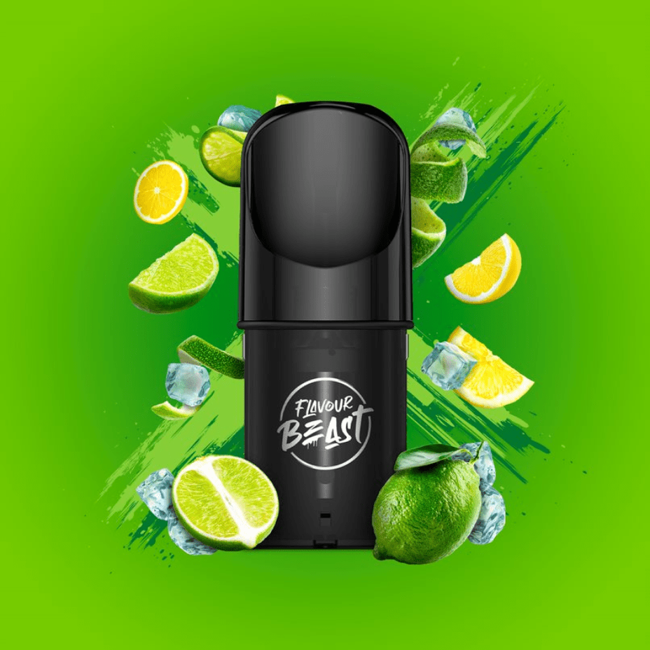 Flavour Beast Pods Gnarly Green D (S-Compatible) 20mg / 3 x 2ml Okotoks Vape SuperStore Okotoks Alberta