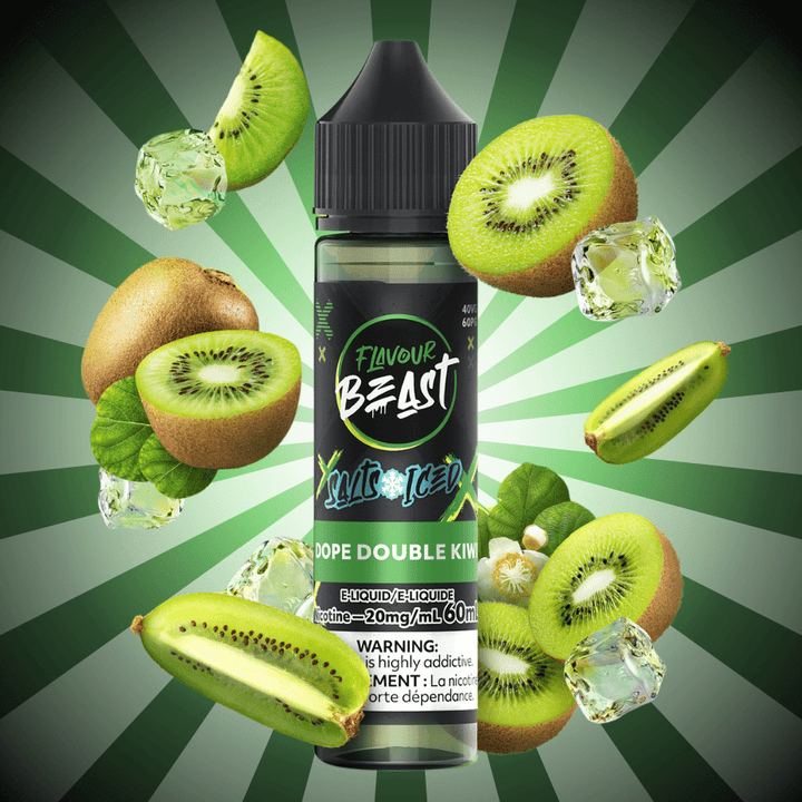 Flavour Beast Salt-Dope Double Kiwi-60ml 60mL / 20mg Okotoks Vape SuperStore Okotoks Alberta