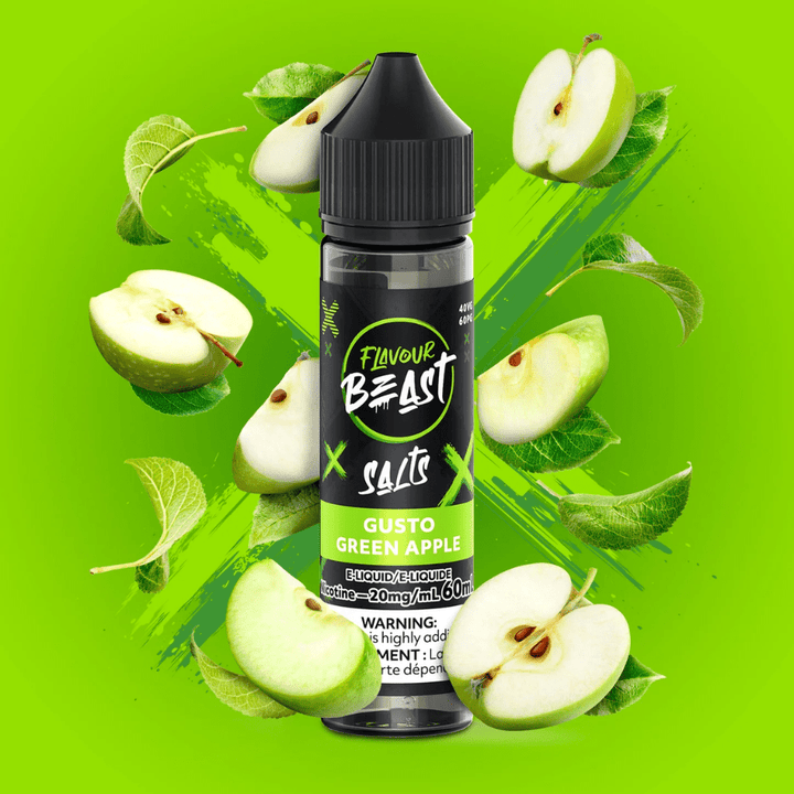 Flavour Beast Salt-Gusto Green Apple-60ml 60ml / 20mg Okotoks Vape SuperStore Okotoks Alberta