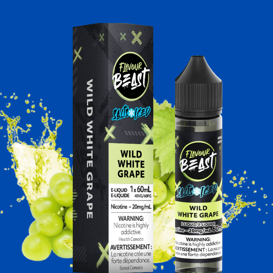 Flavour Beast Salt-Wild White Grape-60ml 60ml / 20mg Okotoks Vape SuperStore Okotoks Alberta