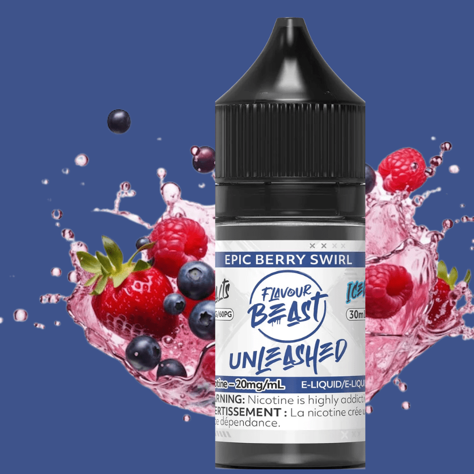 Flavour Beast Unleashed Salt-Epic Berry Swirl 30ml / 20mg Okotoks Vape SuperStore Okotoks Alberta