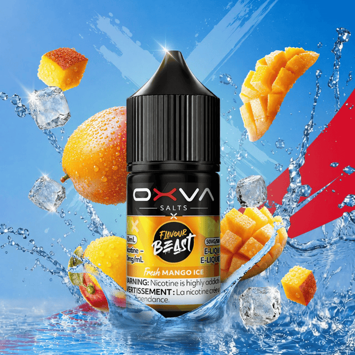 Flavour Beast x OXVA E-Liquid - Fresh Mango Ice Salt Okotoks Vape SuperStore Okotoks Alberta