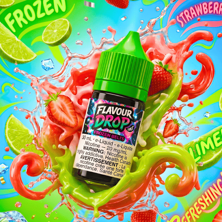 Flavour Drop Salts - Frozen Belts 30mL / 20mg Okotoks Vape SuperStore Okotoks Alberta