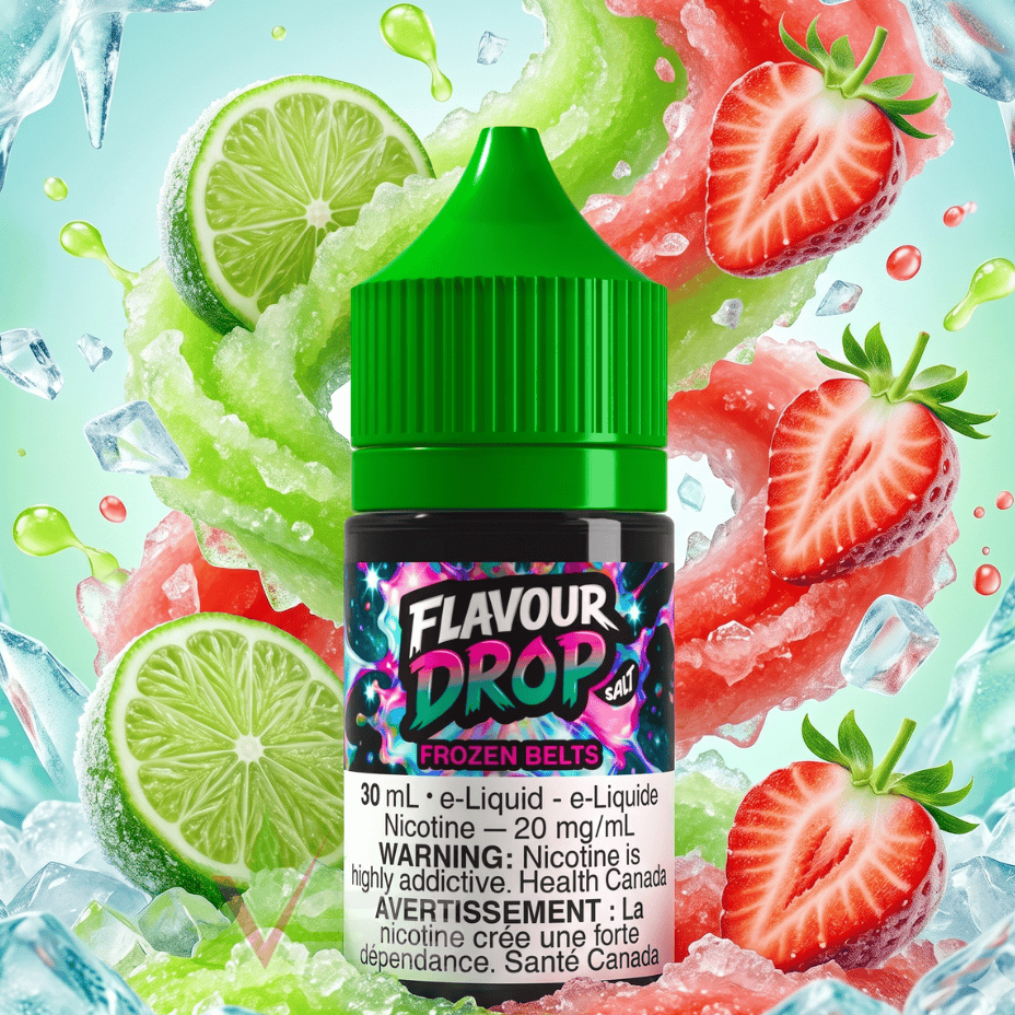 Flavour Drop Salts - Frozen Belts 30mL / 20mg Okotoks Vape SuperStore Okotoks Alberta