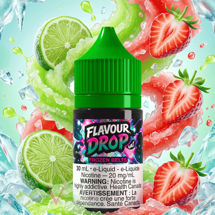 Flavour Drop Salts - Frozen Belts 30mL / 20mg Okotoks Vape SuperStore Okotoks Alberta