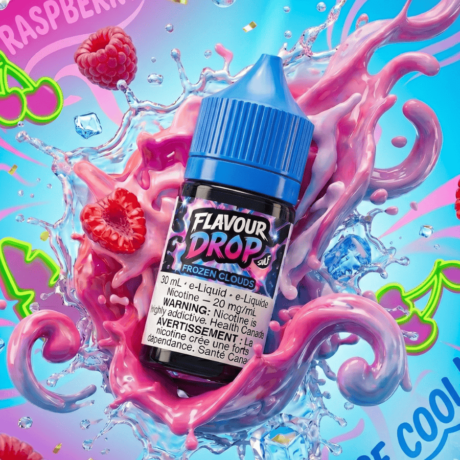 Flavour Drop Salts - Frozen Clouds 30mL / 20mg Okotoks Vape SuperStore Okotoks Alberta