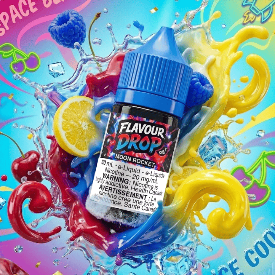 Flavour Drop Salts - Moon Rocket 30mL / 20mg Okotoks Vape SuperStore Okotoks Alberta