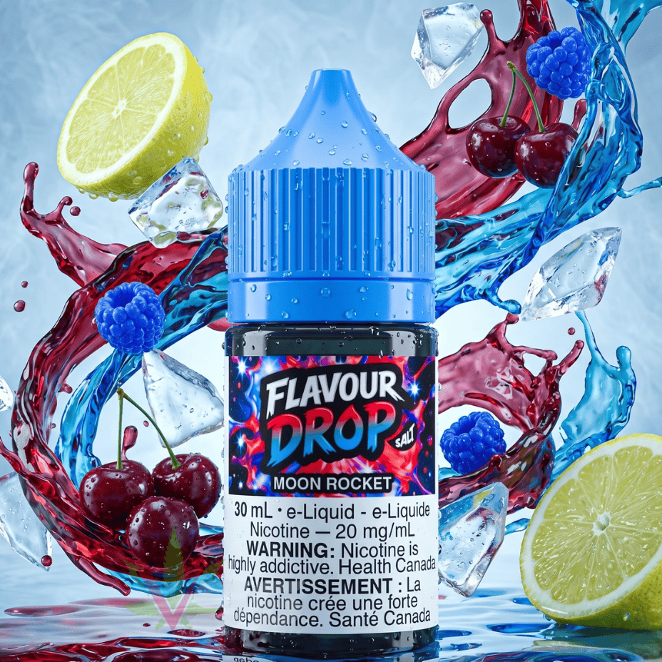 Flavour Drop Salts - Moon Rocket 30mL / 20mg Okotoks Vape SuperStore Okotoks Alberta