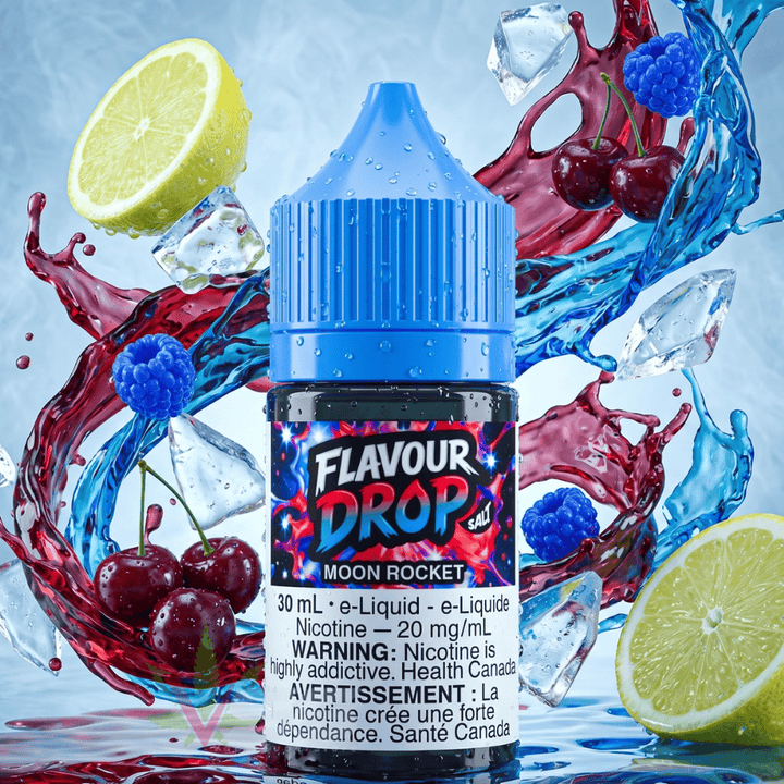 Flavour Drop Salts - Moon Rocket 30mL / 20mg Okotoks Vape SuperStore Okotoks Alberta