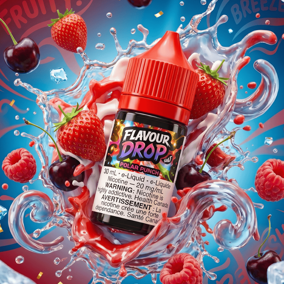 Flavour Drop Salts - Polar Punch 30mL / 20mg Okotoks Vape SuperStore Okotoks Alberta