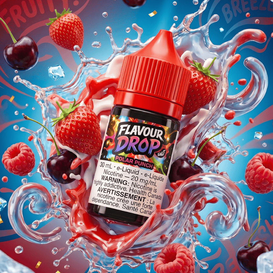 Flavour Drop Salts - Polar Punch 30mL / 20mg Okotoks Vape SuperStore Okotoks Alberta