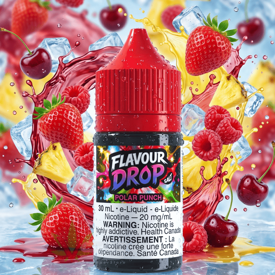 Flavour Drop Salts - Polar Punch 30mL / 20mg Okotoks Vape SuperStore Okotoks Alberta