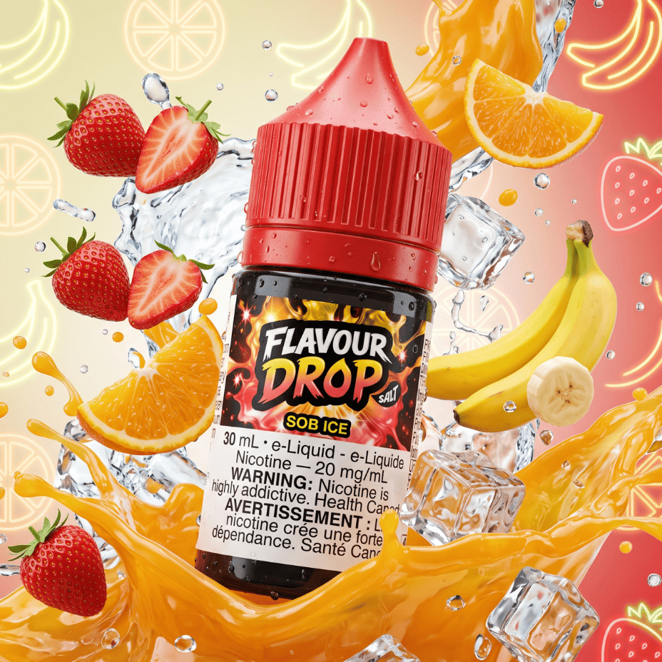 Flavour Drop Salts - SOB Ice 30mL / 20mg Okotoks Vape SuperStore Okotoks Alberta