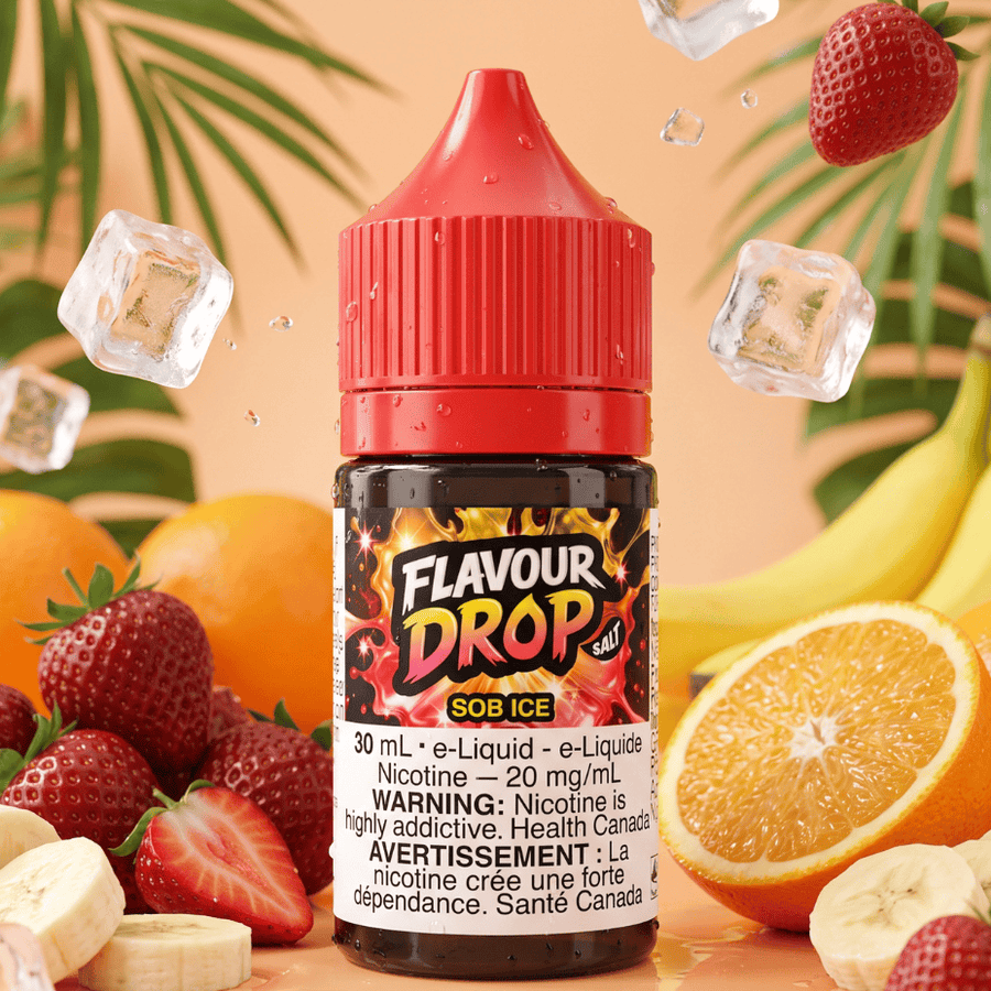 Flavour Drop Salts - SOB Ice 30mL / 20mg Okotoks Vape SuperStore Okotoks Alberta