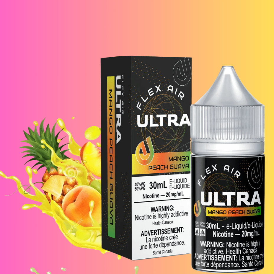 Flex Air Ultra Salt-Mango Peach Guava Okotoks Vape SuperStore Okotoks Alberta