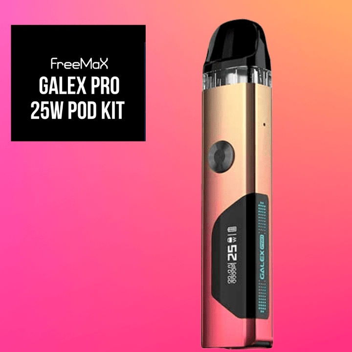 Freemax Galex Pro Pod Kit-25W Pink Gold Okotoks Vape SuperStore Okotoks Alberta