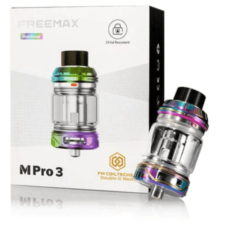 Freemax M Pro 3 Sub-Ohm Tank-5ml Rainbow Okotoks Vape SuperStore Okotoks Alberta