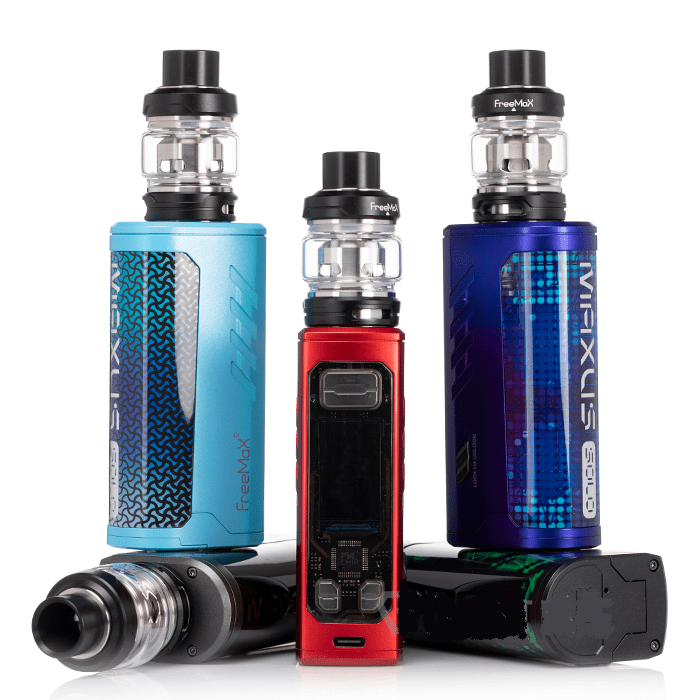 Freemax Maxus Solo 100W Starter Kit Cobalt Blue Okotoks Vape SuperStore Okotoks Alberta