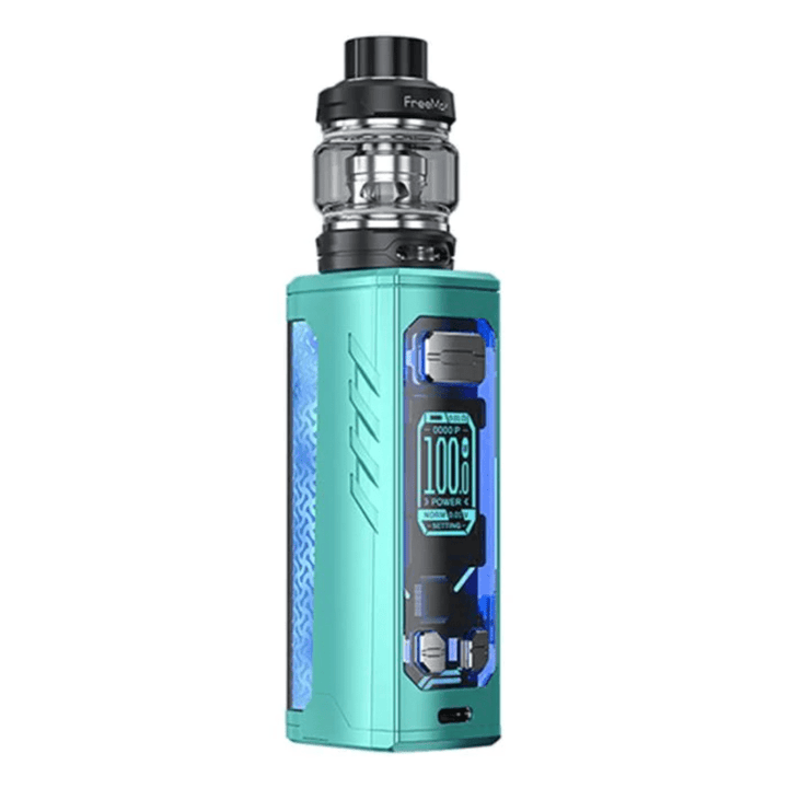 Freemax Maxus Solo 100W Starter Kit Sea Blue Okotoks Vape SuperStore Okotoks Alberta