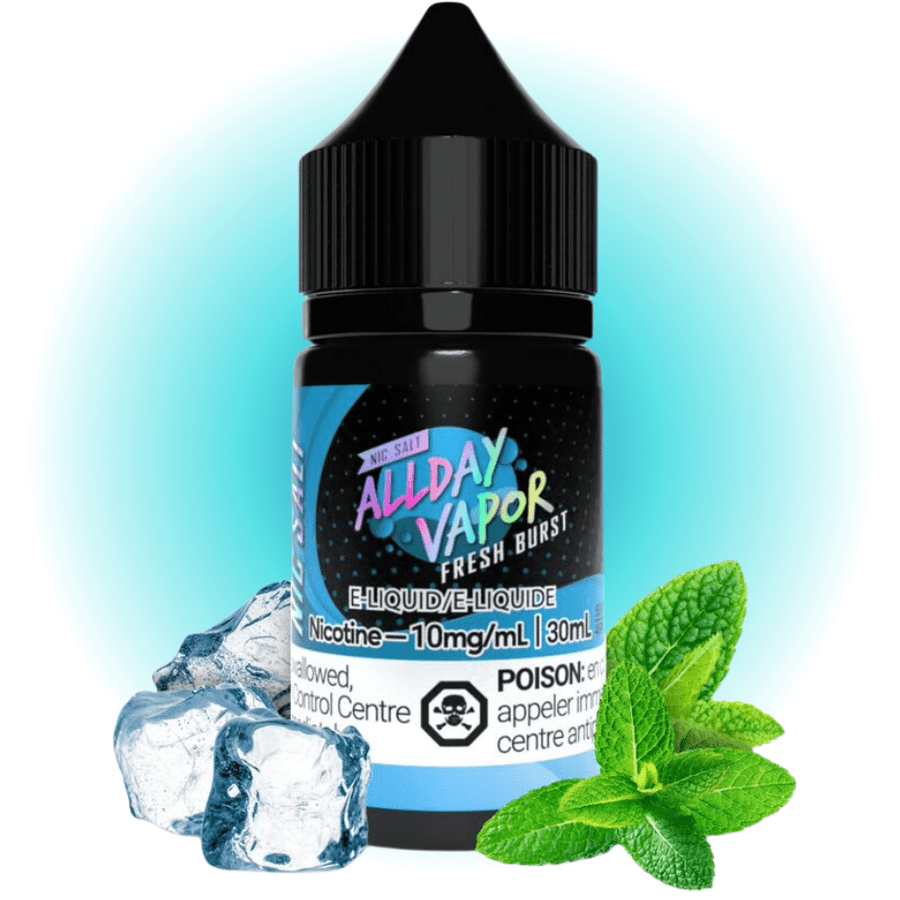 Fresh Burst Salt by Allday Vapor E-Liquid 10mg Okotoks Vape SuperStore Okotoks Alberta