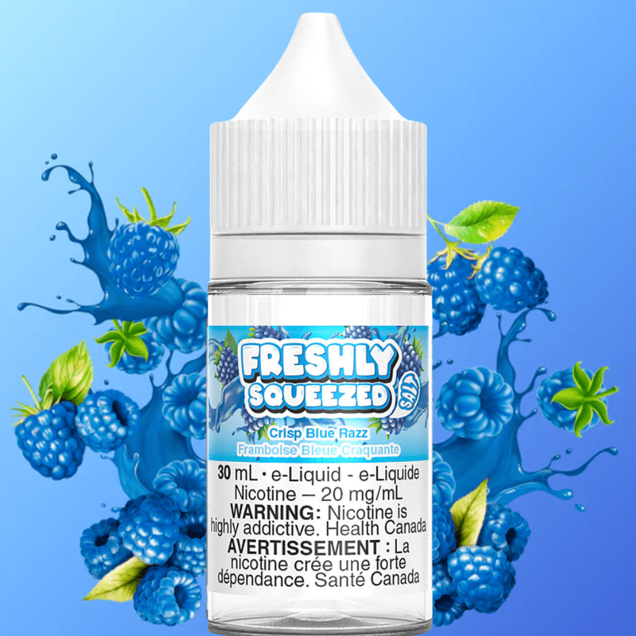 Freshly Squeezed Salt - Crisp Blue Razz 30ml 30ml / 12mg Okotoks Vape SuperStore Okotoks Alberta