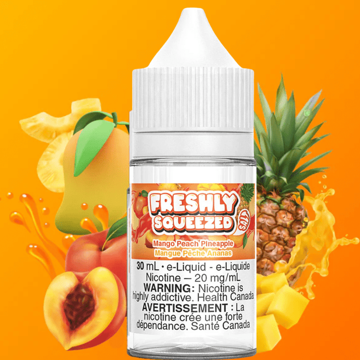 Freshly Squeezed Salt - Mango Peach Pineapple 30ml 30ml / 12mg Okotoks Vape SuperStore Okotoks Alberta