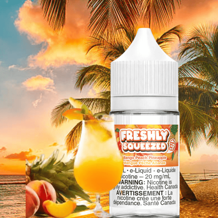 Freshly Squeezed Salt - Mango Peach Pineapple 30ml Okotoks Vape SuperStore Okotoks Alberta